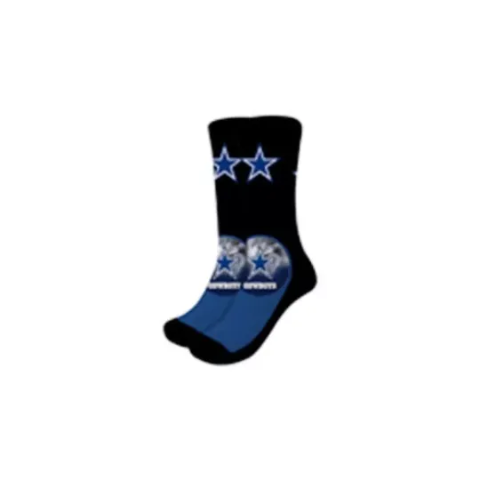 football FOOTBALL TEAMS Dallas Cowboys Jumbo Check Dress Socks One Size fits most🐓