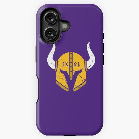Minnesota Vikings Skol Helmet iPhone Case