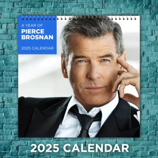 Pierce Brosnan 2025 James Bond Calendar, Actor Calendar
