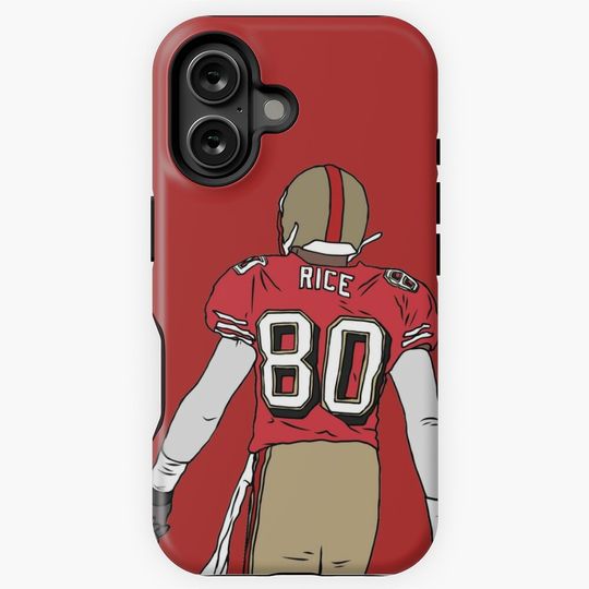 Jerry Rice Back-To iPhone Case