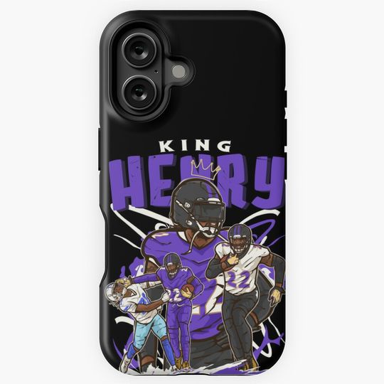 Derrick Henry “King Henry” Cartoon iPhone Case