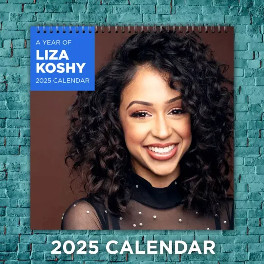 Liza Koshy 2025 TV Stars Calendar, Actress Calendar