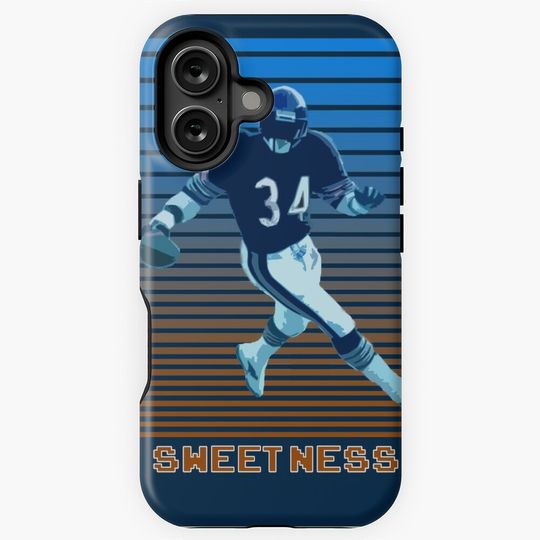 Walter Payton Sweetness iPhone Case
