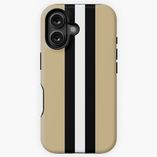 New Orleans Saints Stripes iPhone Case