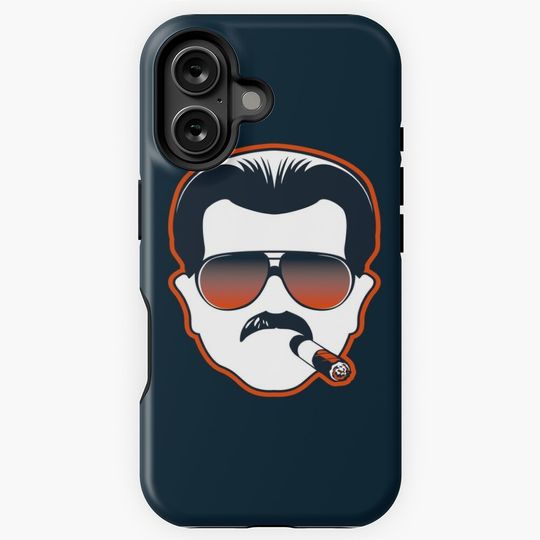 Mike Ditka Chicago Bears Cigar iPhone Case
