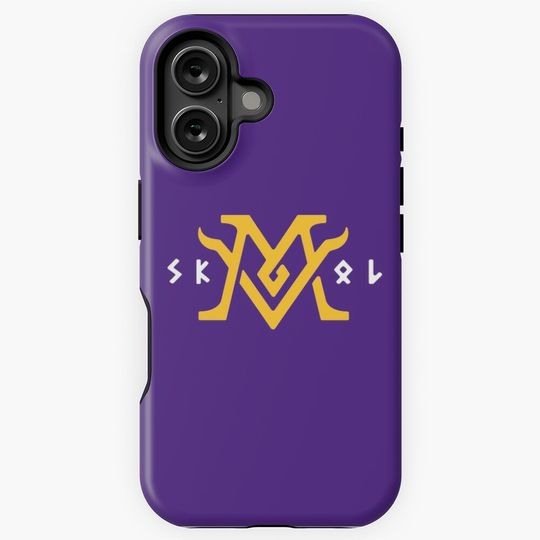 Minnesota Vikings Skol Design iPhone Case