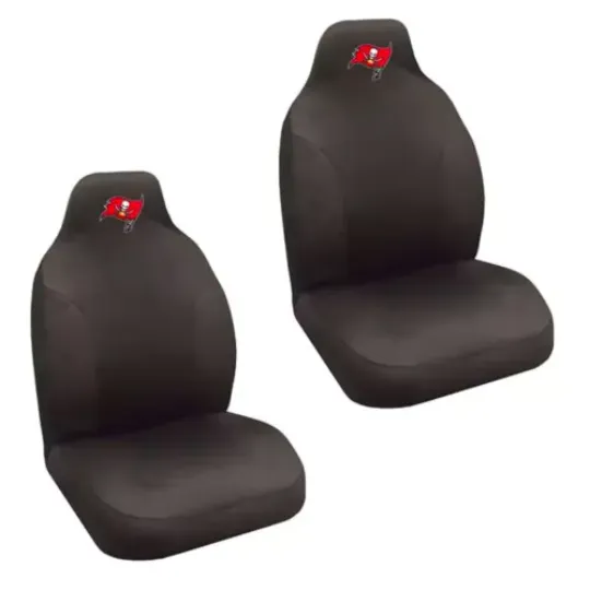 New Football Tampa Bay Buccaneers High Back Buckets Car Seat Covers - Pair
