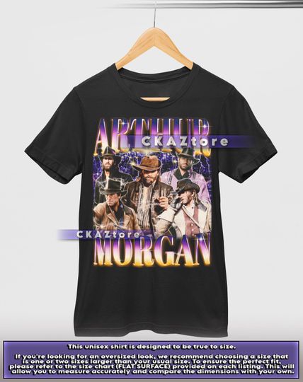 ARTHUR MORGAN Shirt, Arthur Morgan Tee, Arthur Morgan Vintage Shirt, Arthur Morgan Retro 90s, Arthur Morgan Fan, Arthur Morgan 90s