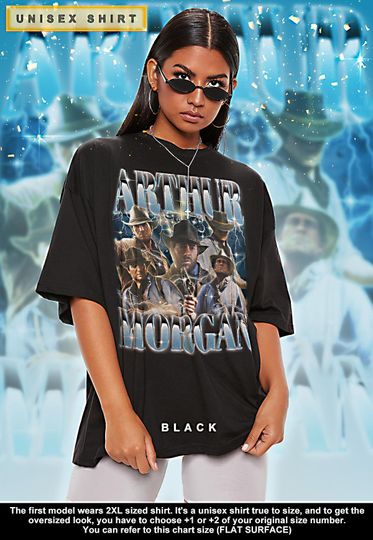 Arthur Morgan Shirt, Arthur Morgan Game Tee, 90s Arthur Morgan