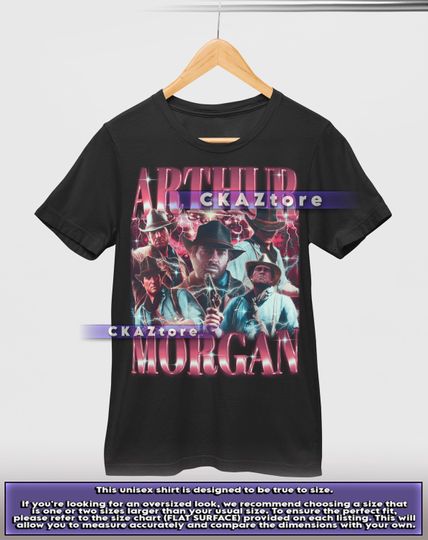ARTHUR MORGAN Shirt, Arthur Morgan Vintage Shirt, Arthur Morgan Retro 90s, Arthur Morgan Fan, Arthur Morgan 90s, Arthur Morgan Tee