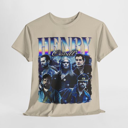 HENRY CAVILL Shirt, Henry Cavill Vintage Shirt, Henry Cavill Retro 90s Tshirt, Henry Cavill Tee