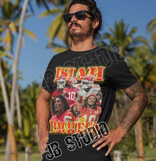 Isiah Pacheco 90s Vintage Bootleg Unisex Rap T-Shirt, Superbowl Kansas City Chiefs, Football football Unisex Youth Women's