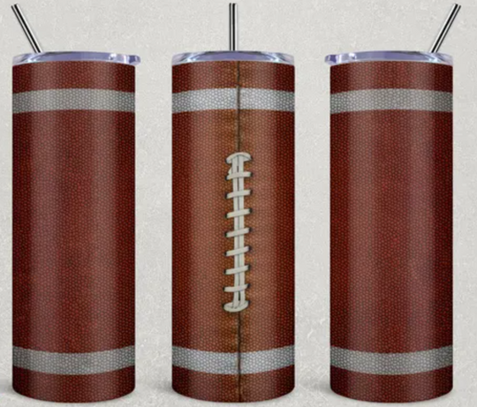 American Football Tumbler Wrap  Design, American Football Tumbler Wrap 20 oz Skinny Tumbler Sublimation