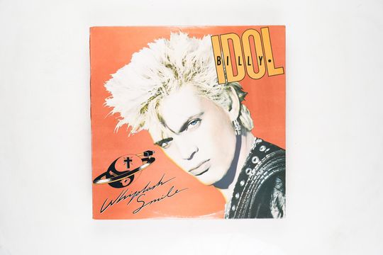 Billy Idol - Whiplash Smile - Vinyl LP Record - 1986