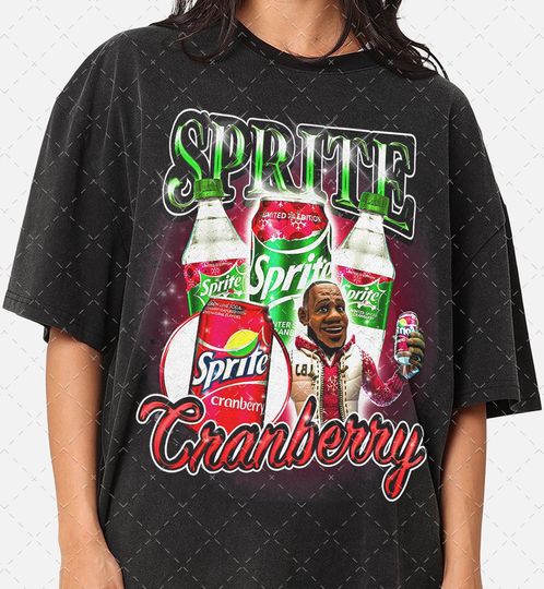 Sprite Cranberry 90s Graphic Tee, Funny Shirt Gifts For Woman and Man Unisex T-Shirt