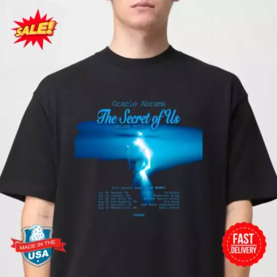 Gracie Abrams The Secrets Of Us North America Tour 2025 Dates Classic T-Shirt