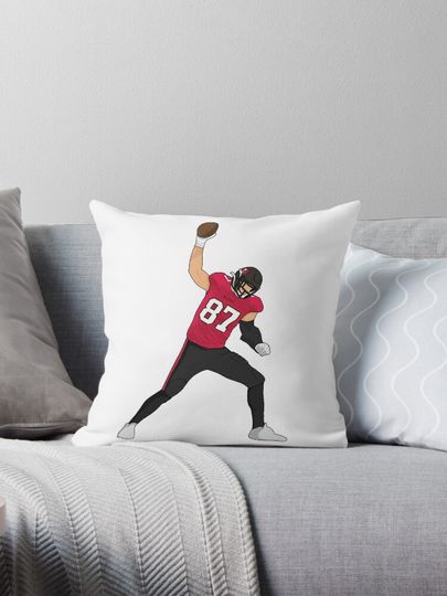 Rob Gronkowski Tampa Bay Sticker Pillow