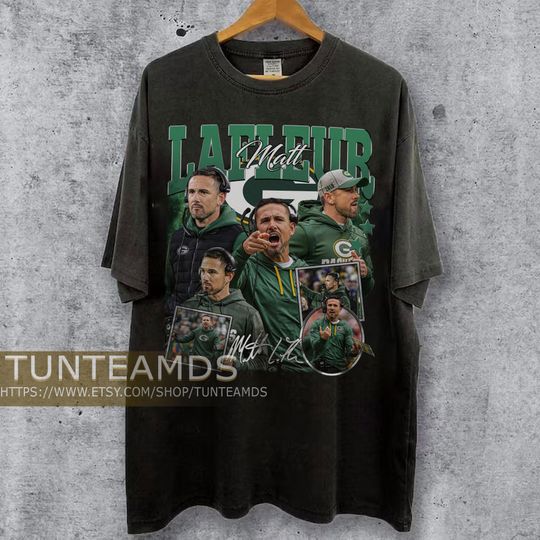 Vintage Matt LaFleur Shirt, Sweatshirt, Football shirt, Classic 90s Graphic Tee, Unisex, Vintage Bootleg, Oversized Tshirt, Fan Gift