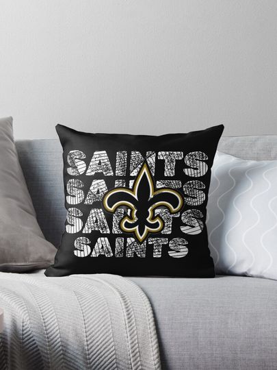 New Orleans SAINTS  Pillow