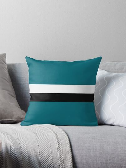 Jacksonville Jaguars Pattern Pillow