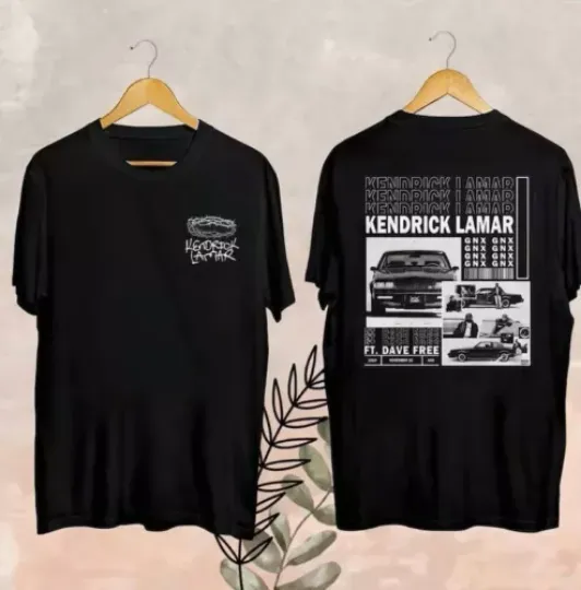 Kendrick Lamar GNX 2024 Limited, Kendrick Lamar Tour 2025 Fan T-Shirt