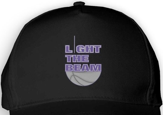 Light The Beam Snap Back Twill Cap | 5 Panel | Snapback Hat | BeamTeam | Beam Team |  Made To Order With Love