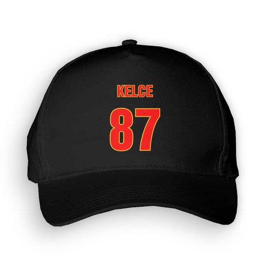 Kelce Snap Back Twill Cap | 5 Panel | Snapback Hat | Kansas City | Travis | Made To Order With Love