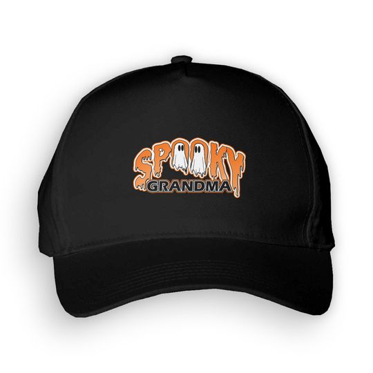 Spooky Grandma Hat Snapback Halloween Snap Back Spooky Season Hat 5 Panel Twill Cap | Trick or Treat | Made To Order With Love