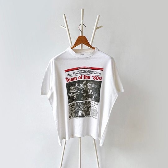 80s San Francisco 49ers football t-shirt/ XL