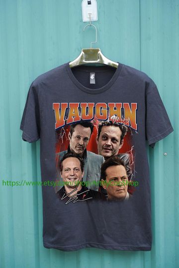 VINCE VAUGHN Retro T-shirt - Vince Vaughn Bootleg Tees, Vince Vaughn Long Sleeve Shirt, Vince Vaughn Homage Shirt, Vince Vaughn Kids Tee