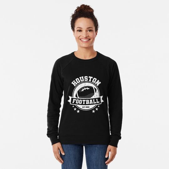 Houstan Football Team | Team Play offs, Games, Sports, Fantasy, Football League Lightweight Sweatshirt