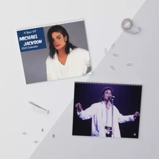 Michael Jackson 2025 Wall Calendar