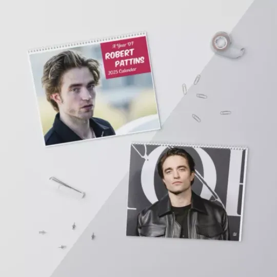 Robert Pattinson 2025 Wall Calendar