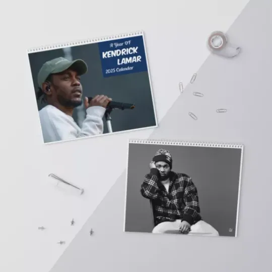 Kendrick Lamar Calendar 2025 Wall Calendar=