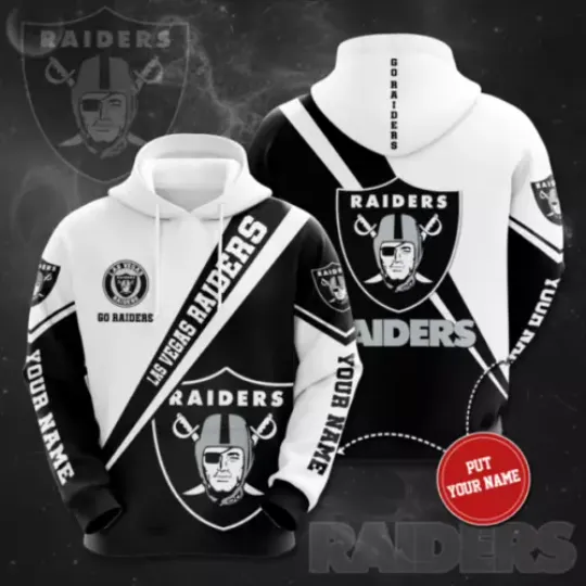 Las Vegas Football Team Raiderss 3D Hoodie, Unisex Adults S-5XL