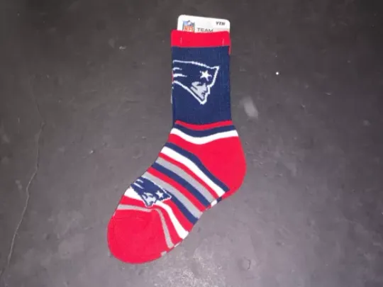 New England Patriots football Youth Socks