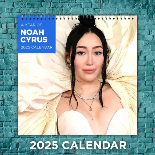 Noah Cyrus Pop Stars Calendar 2025, 12-Month Singer Wall Calendar