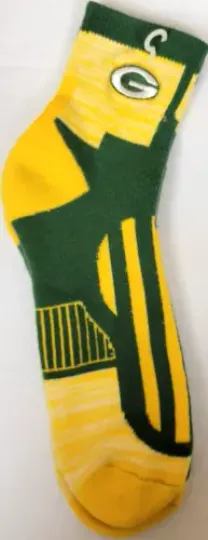 football Green Bay Packers Men's Socks, New (QUARTER)