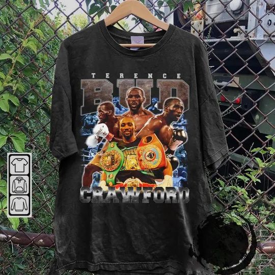 Terence Crawford Vintage 90s Graphic Style T-Shirt, Terence Crawford Shirt, Vintage Sport Tee, Unisex shirt, Boxing Bootleg Gift