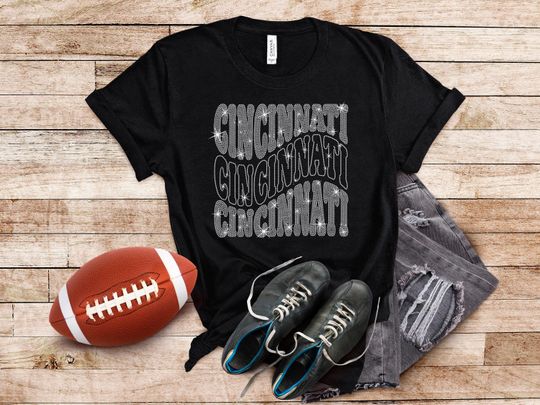 Cincinnati Rhinestone T-Shirt