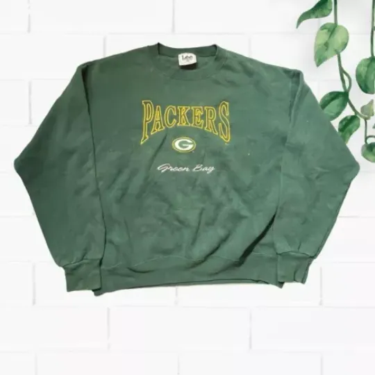 90s Green Bay Packers football Football Sweater