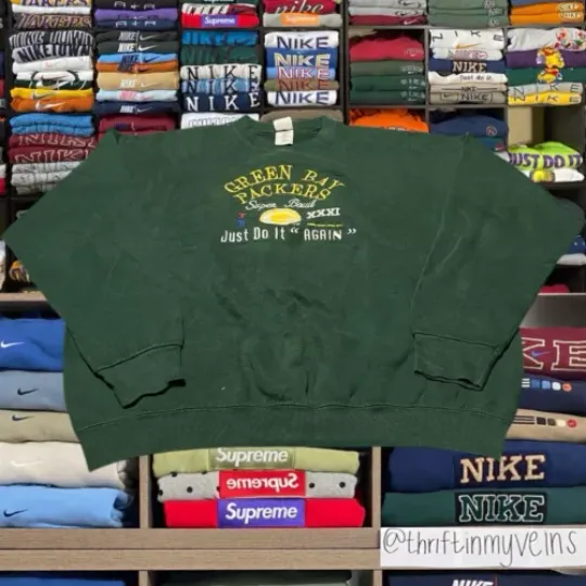 90s Green Bay Packers football Football Sweater