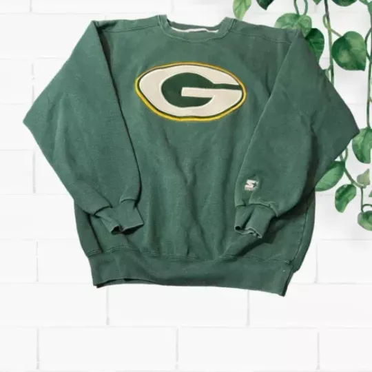 90s Green Bay Packers football Football Sweater
