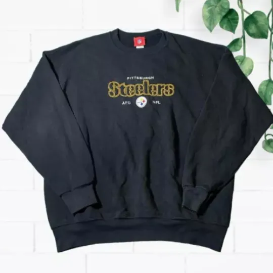 90s pittsburgh Steeler football football sweater