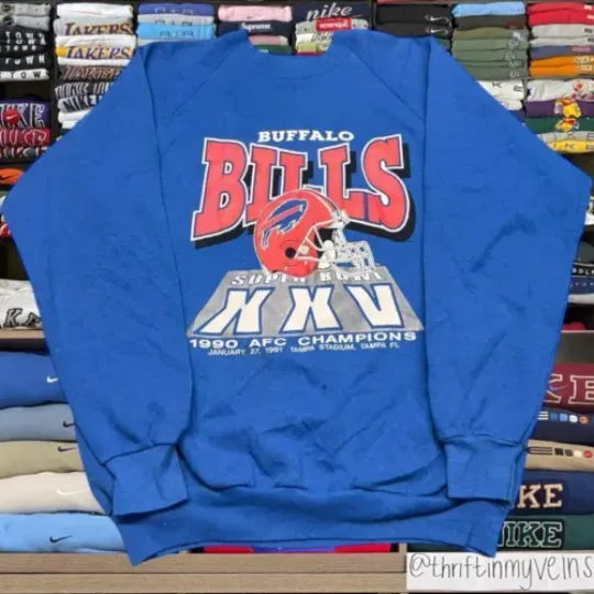 90s Buffalo Bills football Football sweater