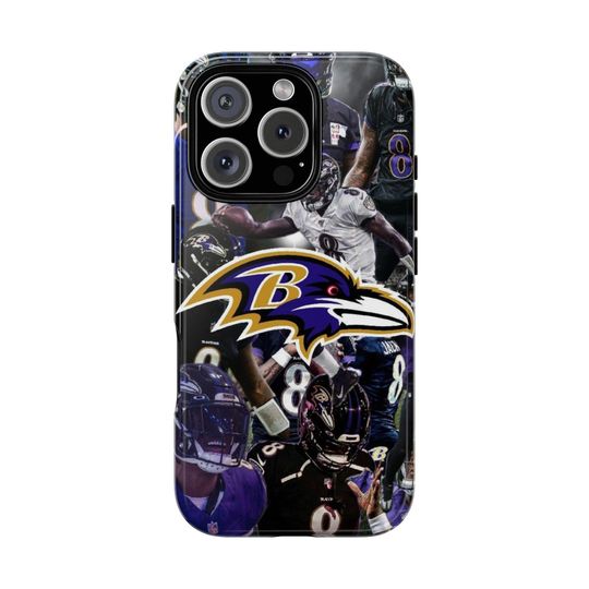 iPhone Case, Baltimore Ravens #8 iPhone Case, Ravens Fan, Cool & Durable iPhone Cover, football Football Teams, Birthday Gift,  football Playoffs