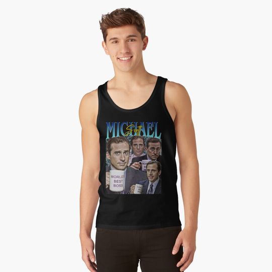 Discover Classic Michael Scott Vintage Bootleg  Tank Top