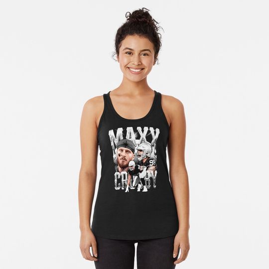 Maxx Crosby  Racerback Tank Top