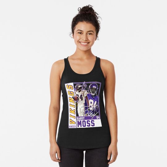 Randy Moss Straight Cash Homie Racerback Tank Top