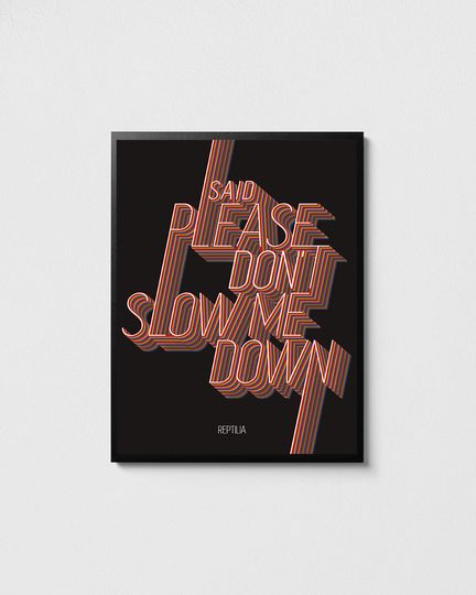 The Strokes Reptilia Poster, The Strokes Poster, The Strokes Print, Rock poster,  Rock N Roll Lover gift, Music wall decor